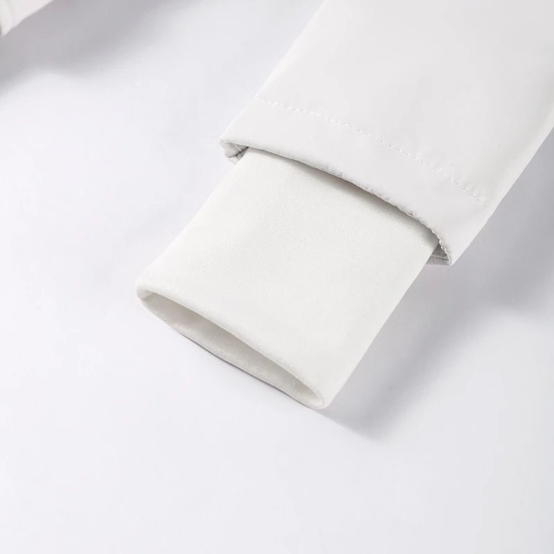 Tuta con cappuccio antivento chic sci snowboard - StepByStepNow