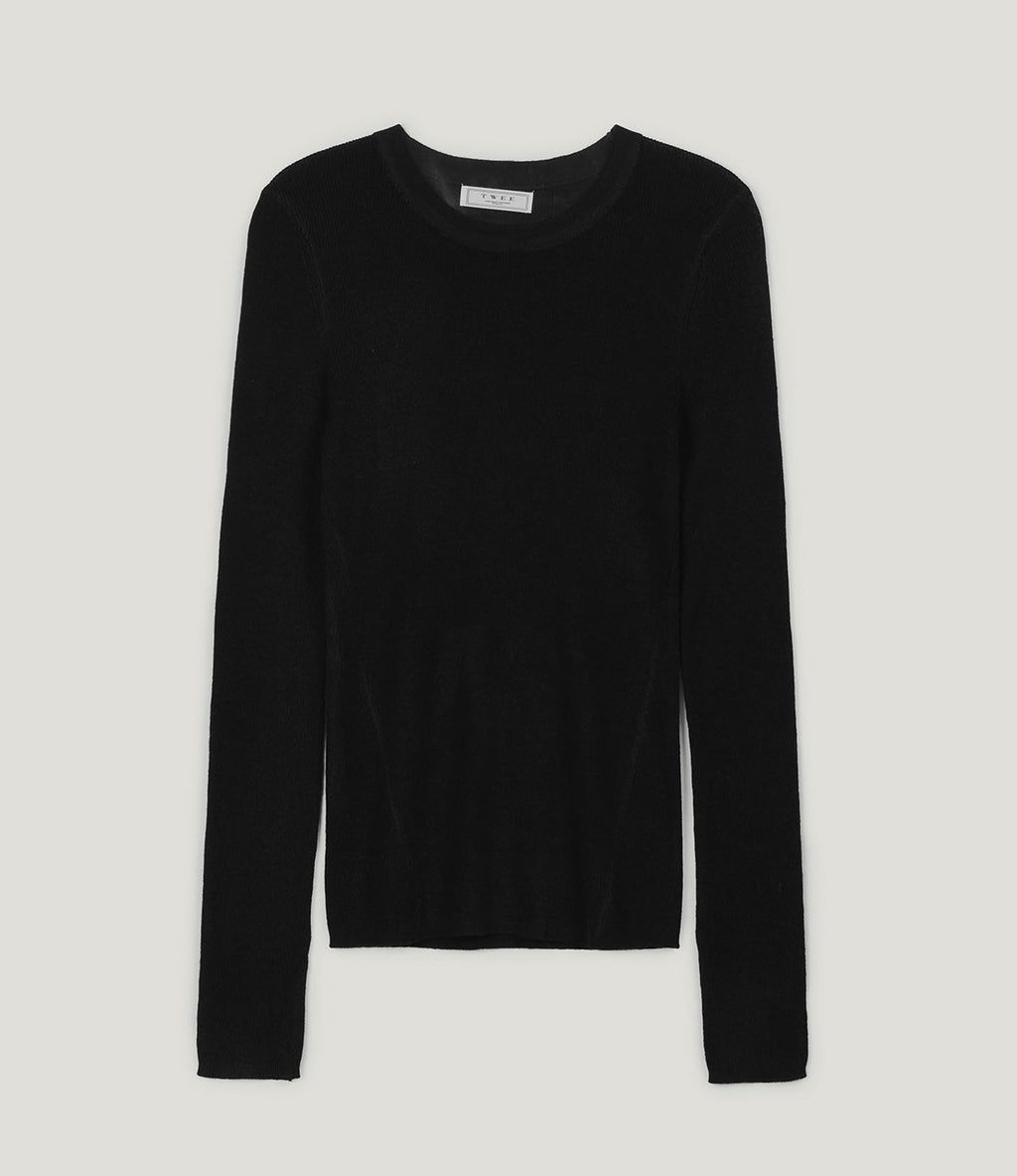 [TWEE] Bemond Round Long Sleeve Knit - StepByStep