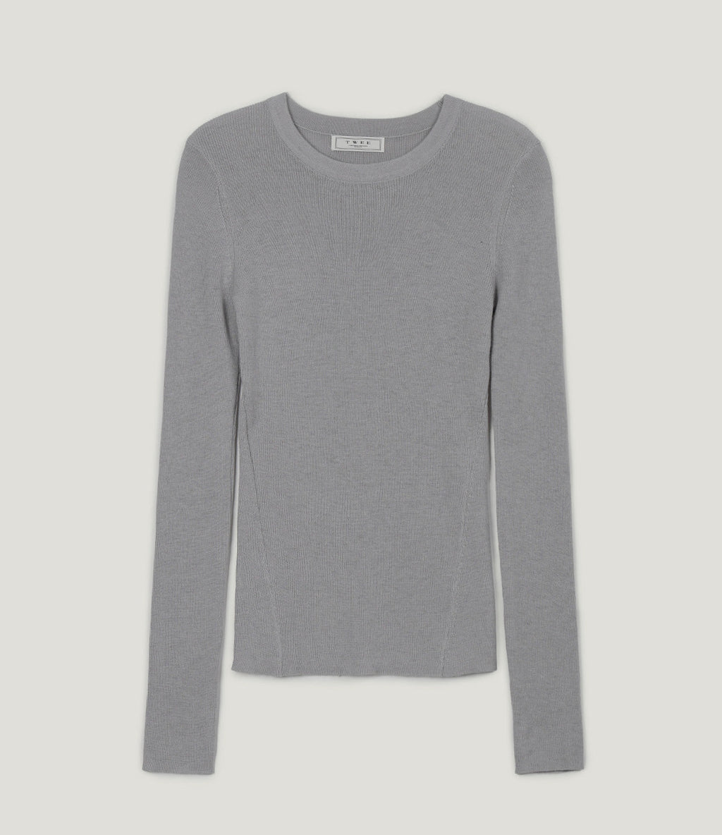 [TWEE] Bemond Round Long Sleeve Knit - StepByStep