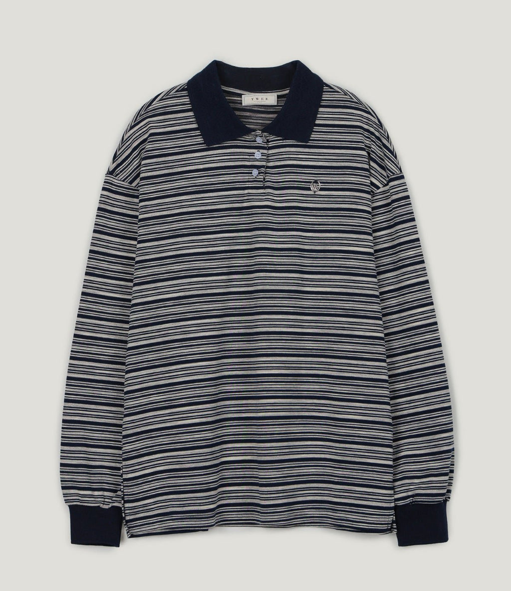 [TWEE] Julen Rugby Collar Long Sleeve T-shirt - StepByStep