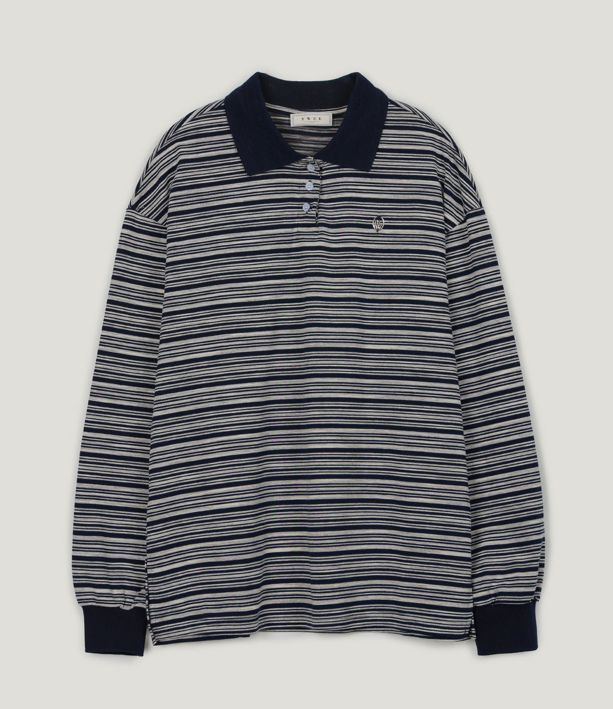 [TWEE] Julen Rugby Collar Long Sleeve T-shirt - StepByStep
