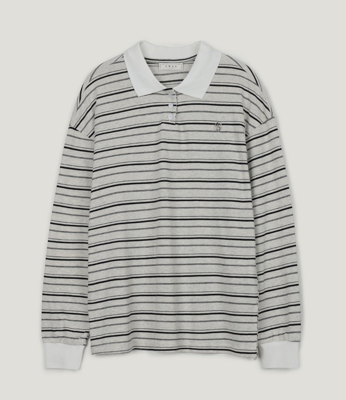 [TWEE] Julen Rugby Collar Long Sleeve T-shirt - StepByStep