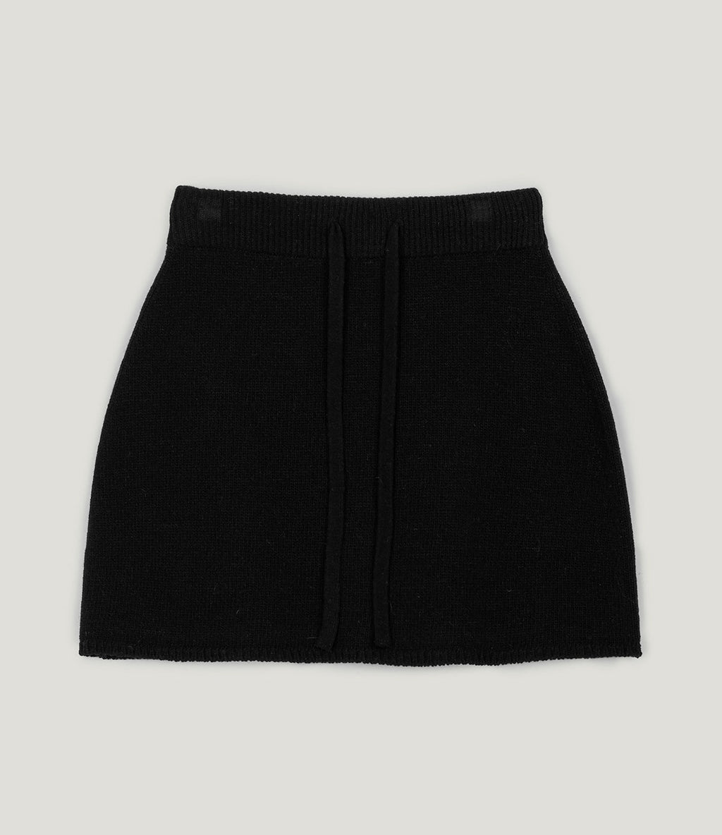 [TWEE] Myutin Banding Knit Mini Skirt - StepByStep