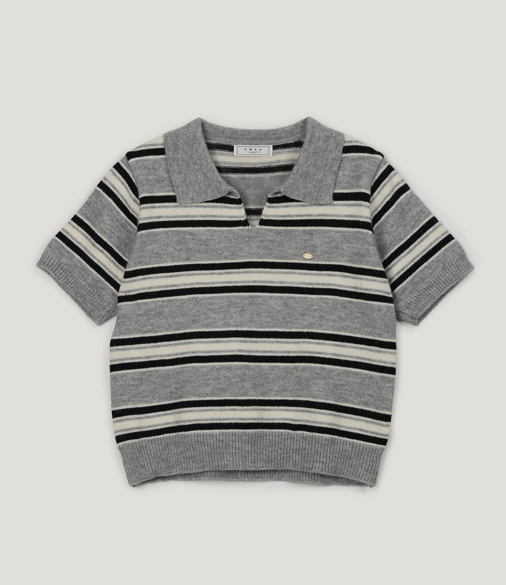 [TWEE] Rillo Stripe Knit Skirt Set - StepByStep