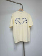 Unisex Oversize Arrow Logo T-Shirt - Hiphop Streetwear Fuzzy Print Cotton Tee | StepbyStepNow - StepByStepNow