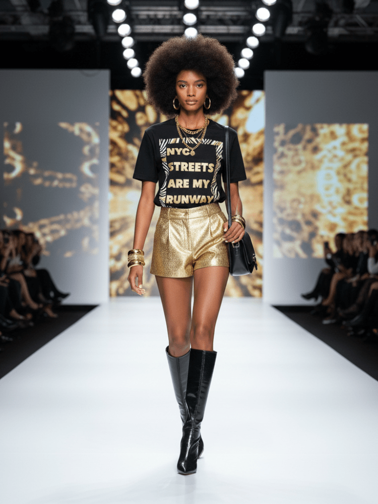 Unisex T-Shirt NYC Streets Are My Runway – BYMANYC ® New York - StepByStep