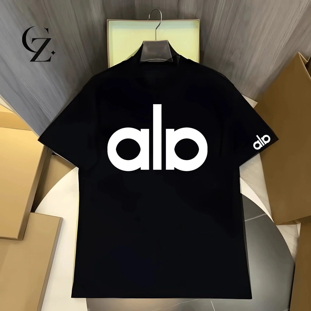 Unisex Yoga Logo T-Shirt - 100% Cotton Summer Fitness Tee - StepByStepNow