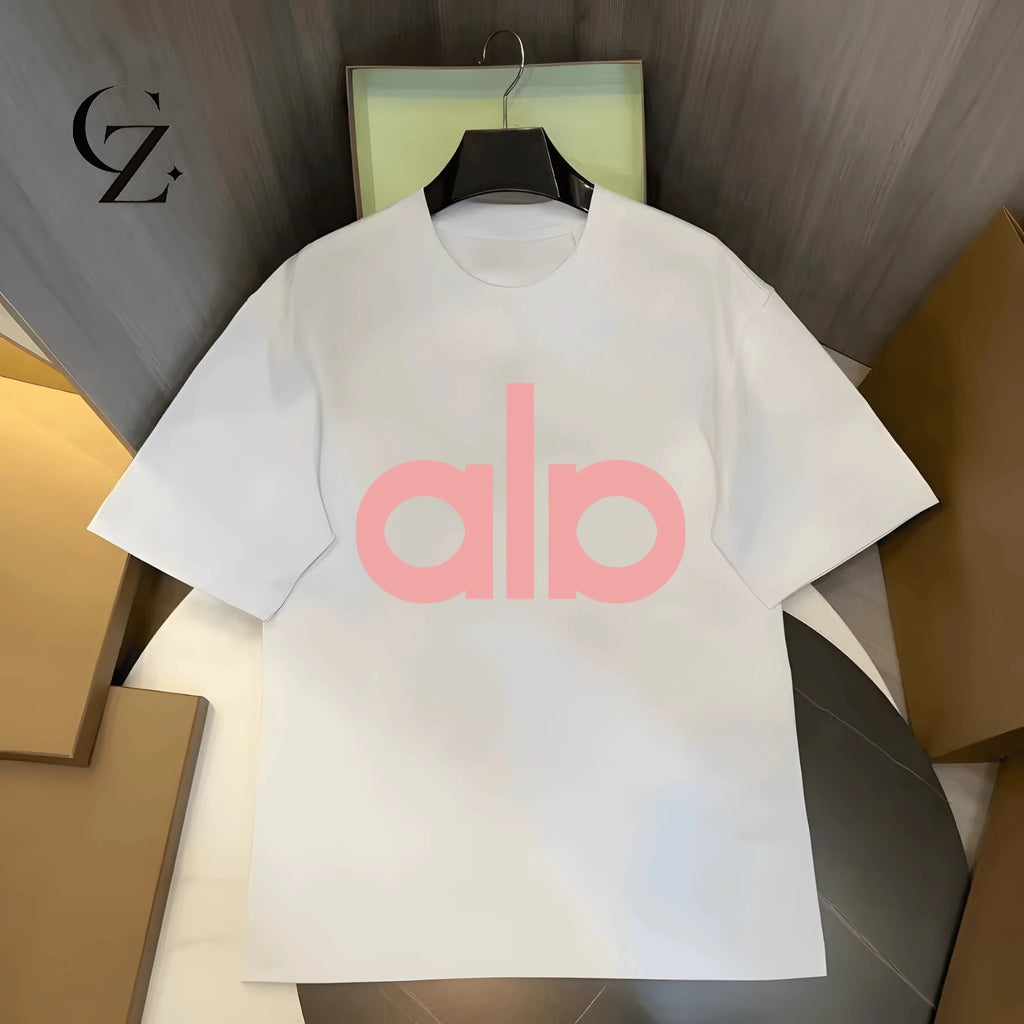Unisex Yoga Logo T-Shirt - 100% Cotton Summer Fitness Tee - StepByStepNow
