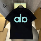 Unisex Yoga Logo T-Shirt - 100% Cotton Summer Fitness Tee - StepByStepNow