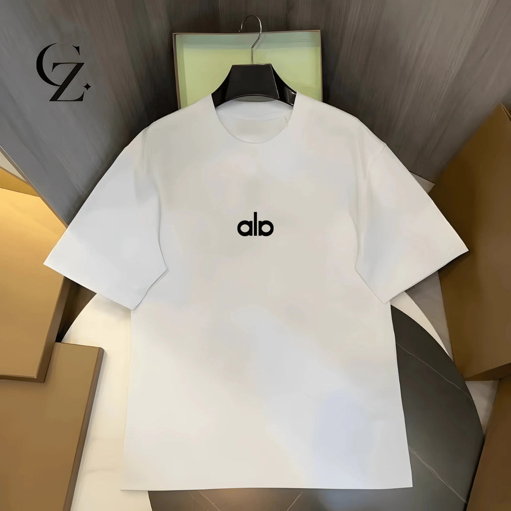 Unisex Yoga Logo T-Shirt - 100% Cotton Summer Fitness Tee - StepByStepNow