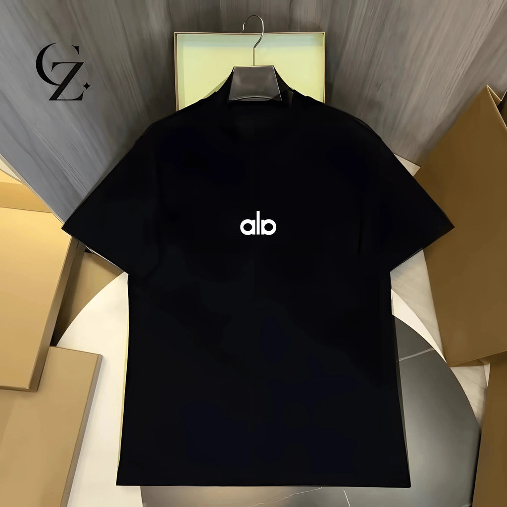 Unisex Yoga Logo T-Shirt - 100% Cotton Summer Fitness Tee - StepByStepNow