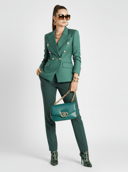 UPPER WEST SIDE Emerald Double - Breasted Blazer BYMANYC ® New York - StepByStep