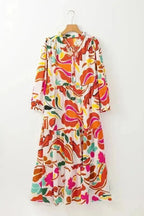 Valencia Floral Tiered Maxi Dress - StepByStep