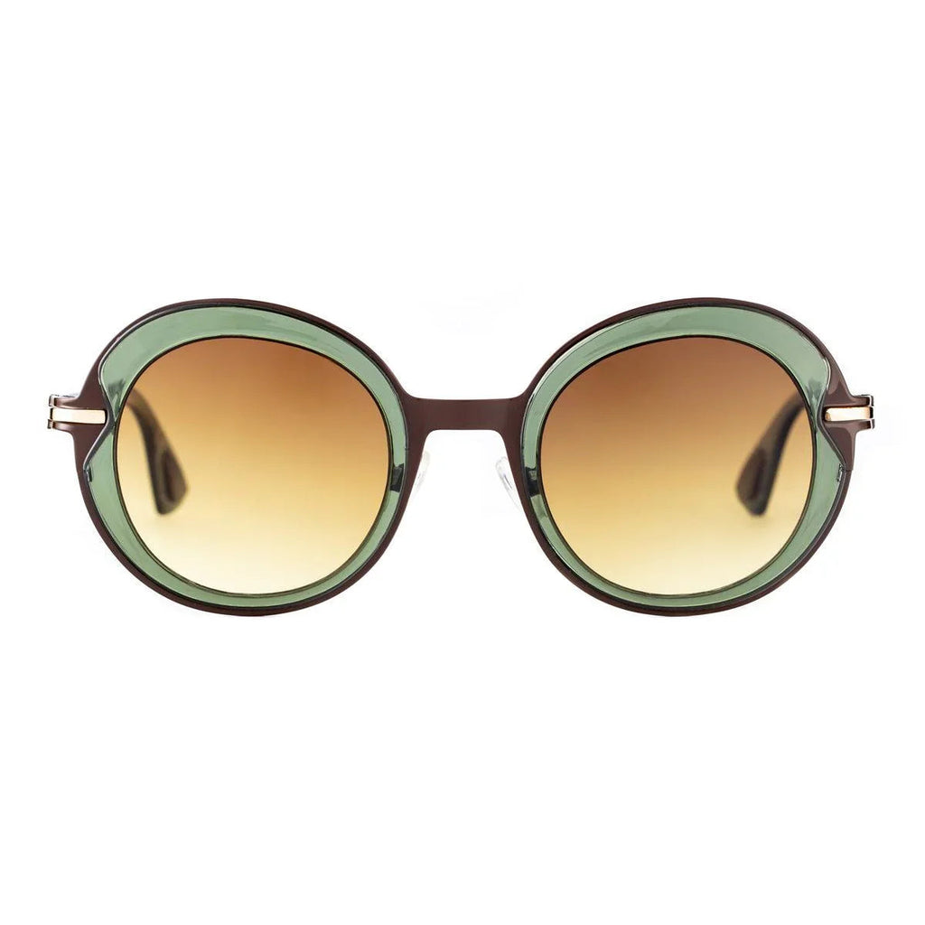 AirDP Venice C3 photochromic sunglasses in gold, brown, green
