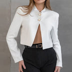 Versatile Stand Collar Blazer, Manhattan | BYMANYC ® New York - StepByStep