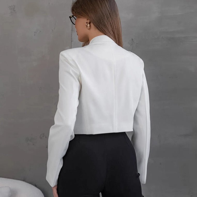 Versatile Stand Collar Blazer, Manhattan | BYMANYC ® New York - StepByStep