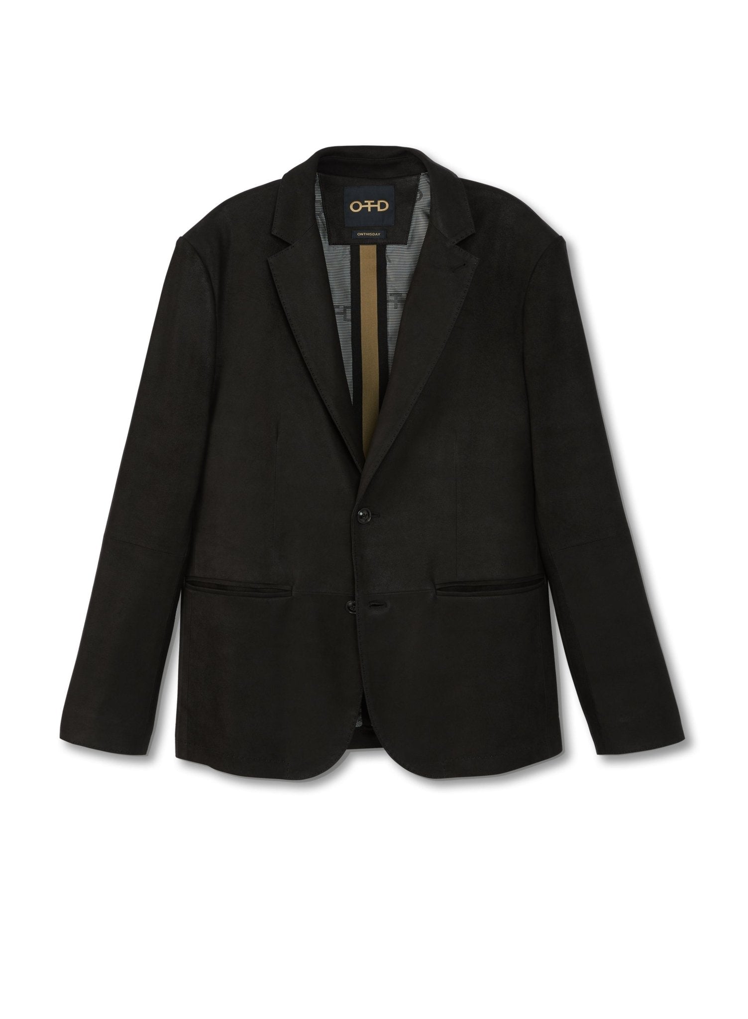 Waxed Suede Blazer - StepByStep