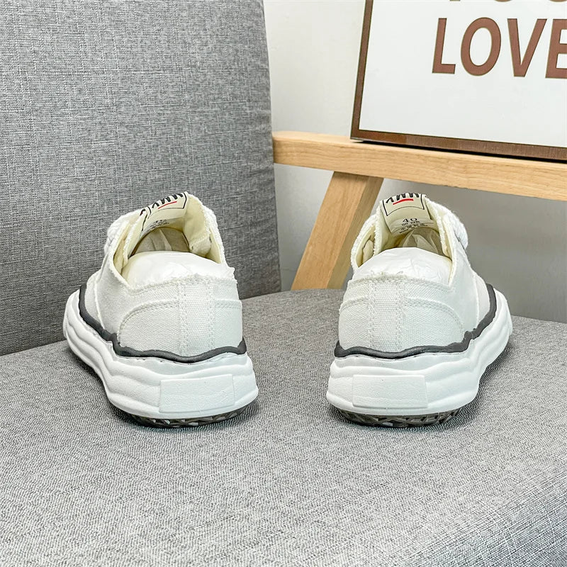 Women Casual Shoes Men's Sports footwear Summer Casual Thick Soled Male Soft Comfortable Non - slip Outdoor Fashion Board sneakers - StepByStepNow
