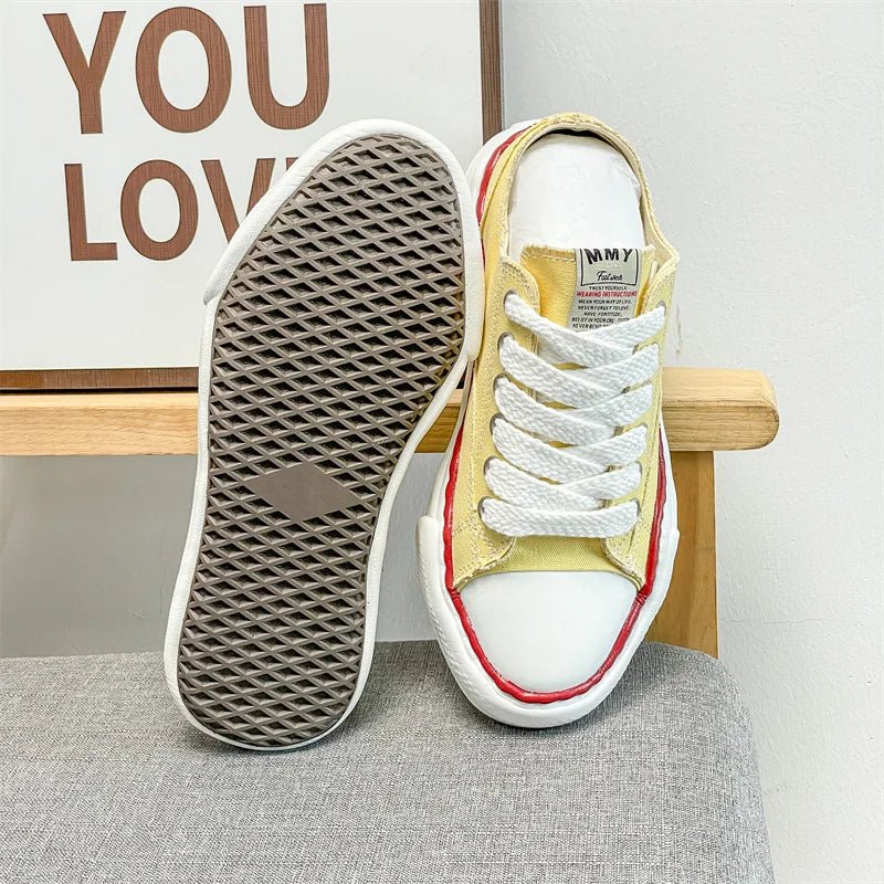 Women Casual Shoes Men's Sports footwear Summer Casual Thick Soled Male Soft Comfortable Non - slip Outdoor Fashion Board sneakers - StepByStepNow