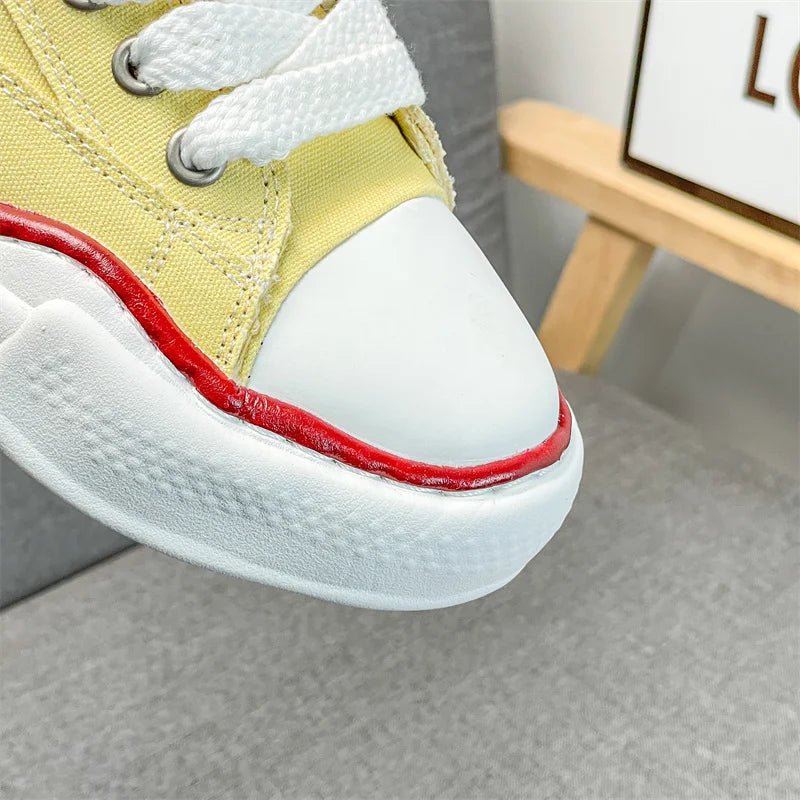 Women Casual Shoes Men's Sports footwear Summer Casual Thick Soled Male Soft Comfortable Non - slip Outdoor Fashion Board sneakers - StepByStepNow