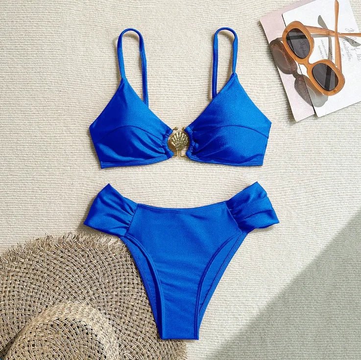 Women’s Bikini with Metallic Detail — Image 41