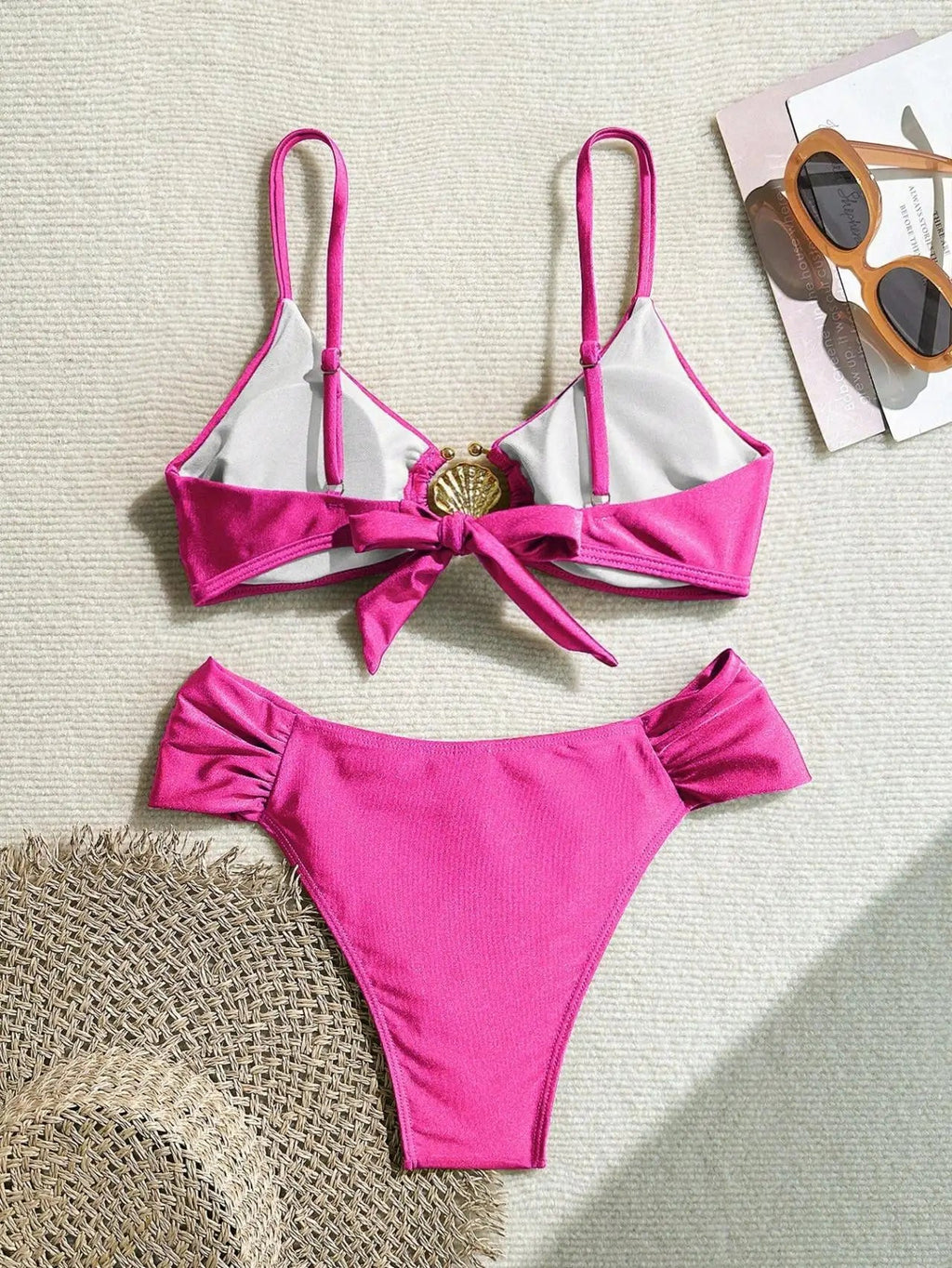 Women’s Bikini with Metallic Detail — Image 32