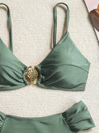 Women’s Bikini with Metallic Detail — Image 21