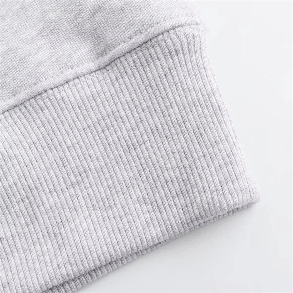 Women's Autumn Color Clash Casual Sweatshirt Set Patchwork Color Round Neck Long Sleeve Sweatshirt High Waist Casual Pants - StepByStepNow