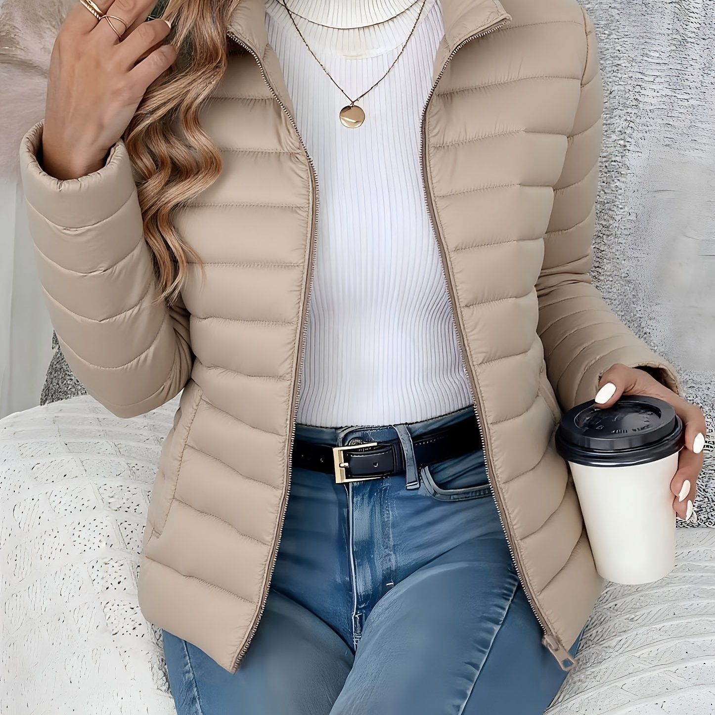 Giacca autunnale leggera da donna - Elegante e versatile - StepByStepNow