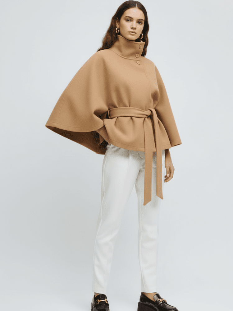 Women's Cape Jacket CARNEGIE COUTURE BYMANYC ® New York - StepByStepNow