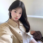 Womens Fashion Patchwork Lace Collar Short Coat - StepByStepNow