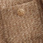 Women's Fashion Woolen Solid Color Casual Top Short Coat - StepByStepNow