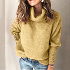 Women's Lapel Pullover Knit Sweater - StepByStepNow