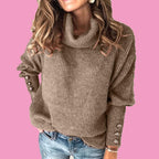 Women's Lapel Pullover Knit Sweater - StepByStepNow