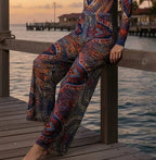 Women’s Long-Sleeve UPF 50+ One-Piece Swimsuit — Image 27