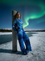 Women’s Long-Sleeve UPF 50+ One-Piece Swimsuit — Image 47