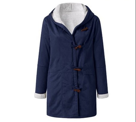 Women's Mid - length Windbreaker Coat Coat Warm Top - StepByStepNow