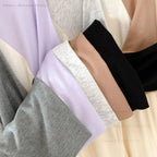 Women's Modal Sleepwear Soft Comfortable Pajamas Set Spring Autumn Round Neck Home Clothes Casual Loose Night Wear Loungewear - StepByStepNow