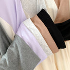 Women's Modal Sleepwear Soft Comfortable Pajamas Set Spring Autumn Round Neck Home Clothes Casual Loose Night Wear Loungewear - StepByStepNow