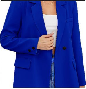 Women's New Solid Color Fashion Casual Suit Short Jacket - StepByStepNow