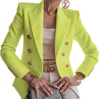 Women's New Solid Color Fashion Casual Suit Short Jacket - StepByStepNow