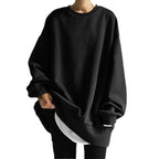 Women's Pullover Round Neck Loose Sweater - StepByStepNow