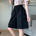Women's Spicy - Girl High - Waisted Casual Shorts - Thin Loose Five - Point Shorts - StepByStepNow
