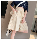 Women's Spicy - Girl High - Waisted Casual Shorts - Thin Loose Five - Point Shorts - StepByStepNow