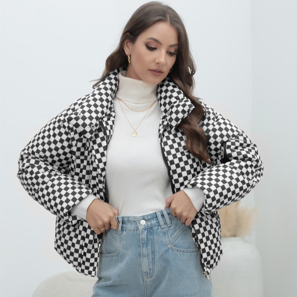 Women's Warm Down Cotton Jacket Cotton - padded Jacket - StepByStepNow