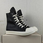 YETTIES Unisex High - Top Canvas Sneakers - Thick Sole Zip - Up Summer Shoes | StepbyStepNow - StepByStepNow