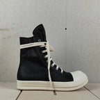 YETTIES Unisex High - Top Canvas Sneakers - Thick Sole Zip - Up Summer Shoes | StepbyStepNow - StepByStepNow